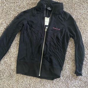 Bebe sheer arm jacket